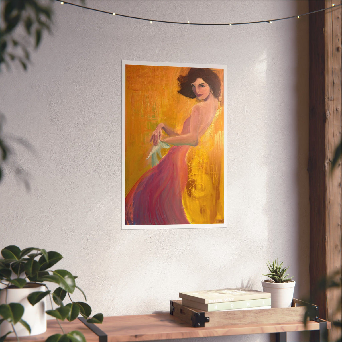 "Jackie Kennedy" Fine Art Print