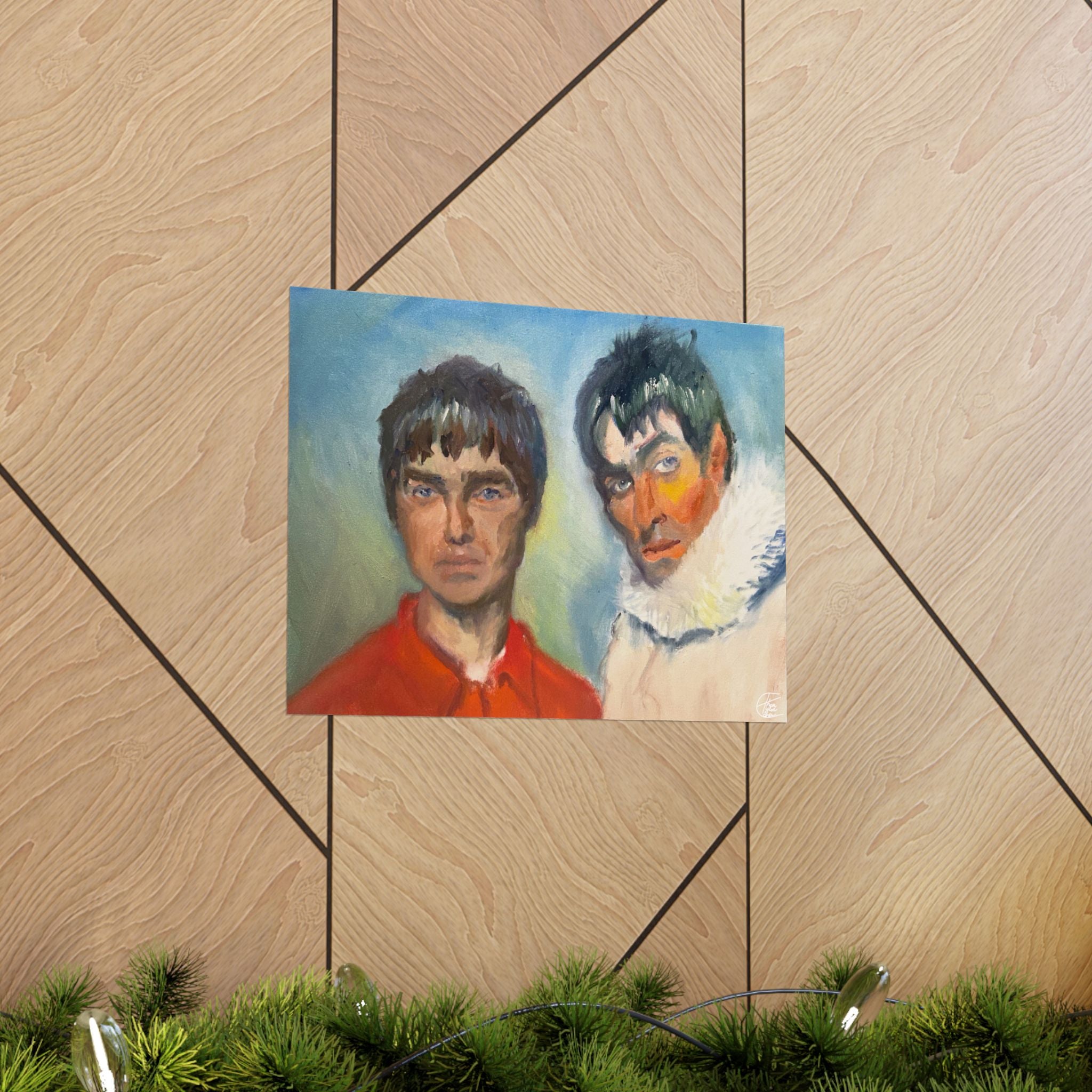 "The Gallaghers" – Oil Painting Fine Art Print