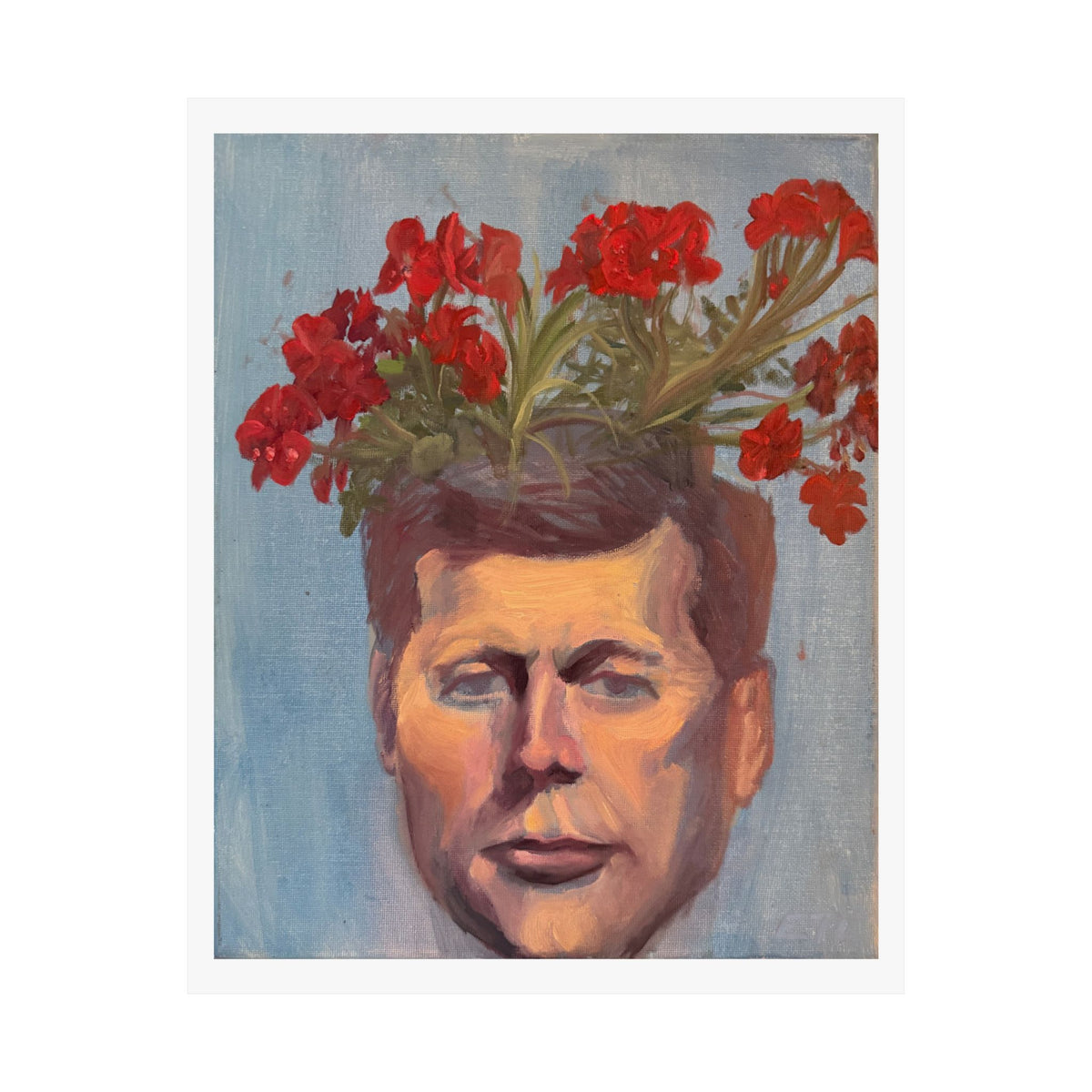 "Geranium JFK" Fine Art Print