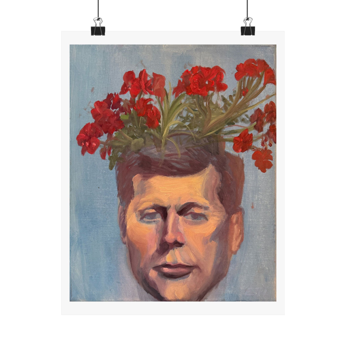 "Geranium JFK" Fine Art Print