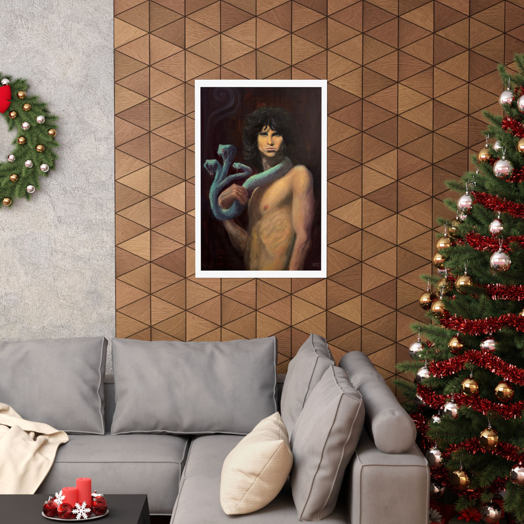 “Jim Morrison Lizard King" Fine Art Print