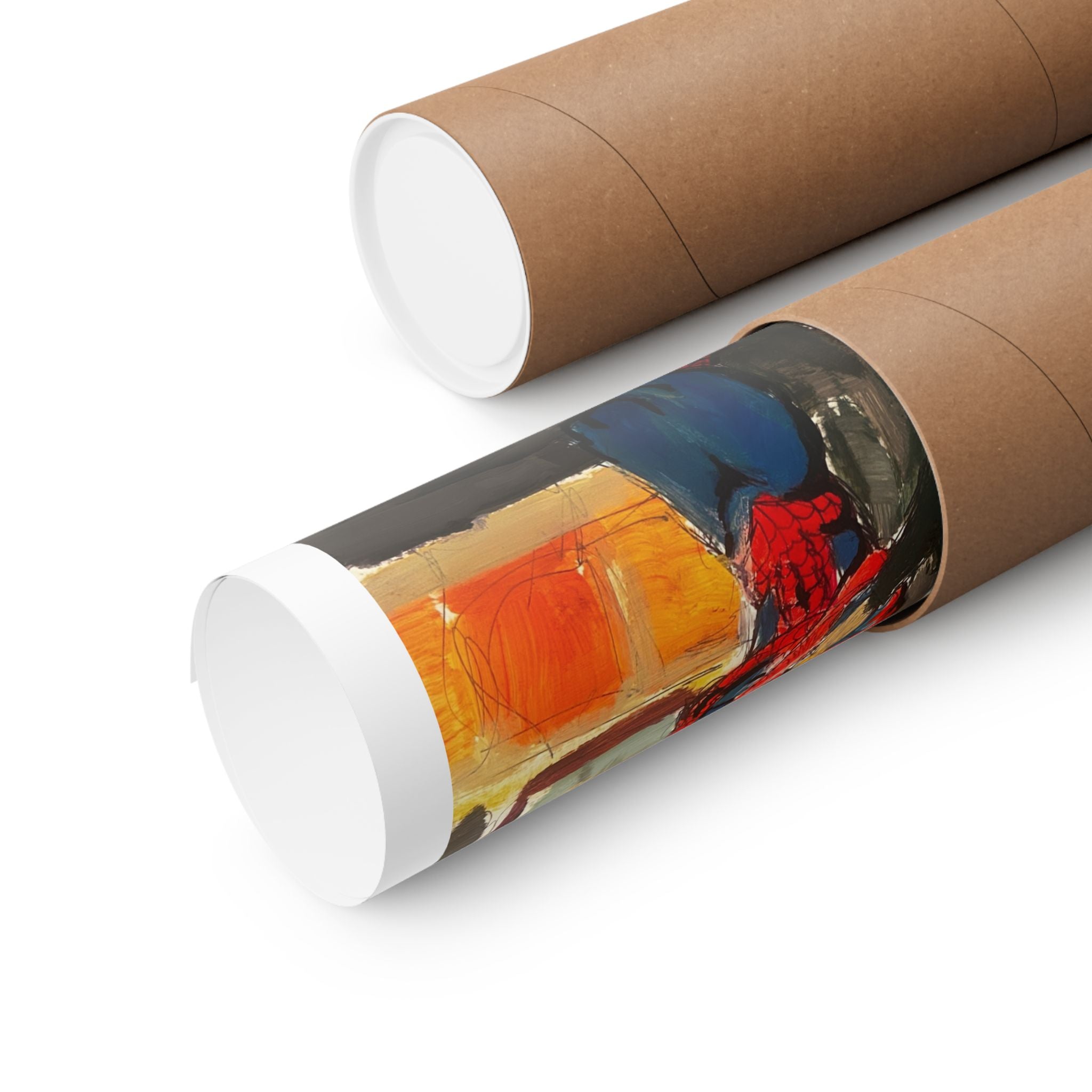 Spider-Man Subway Art Poster — Matte Vertical Pop Culture Print