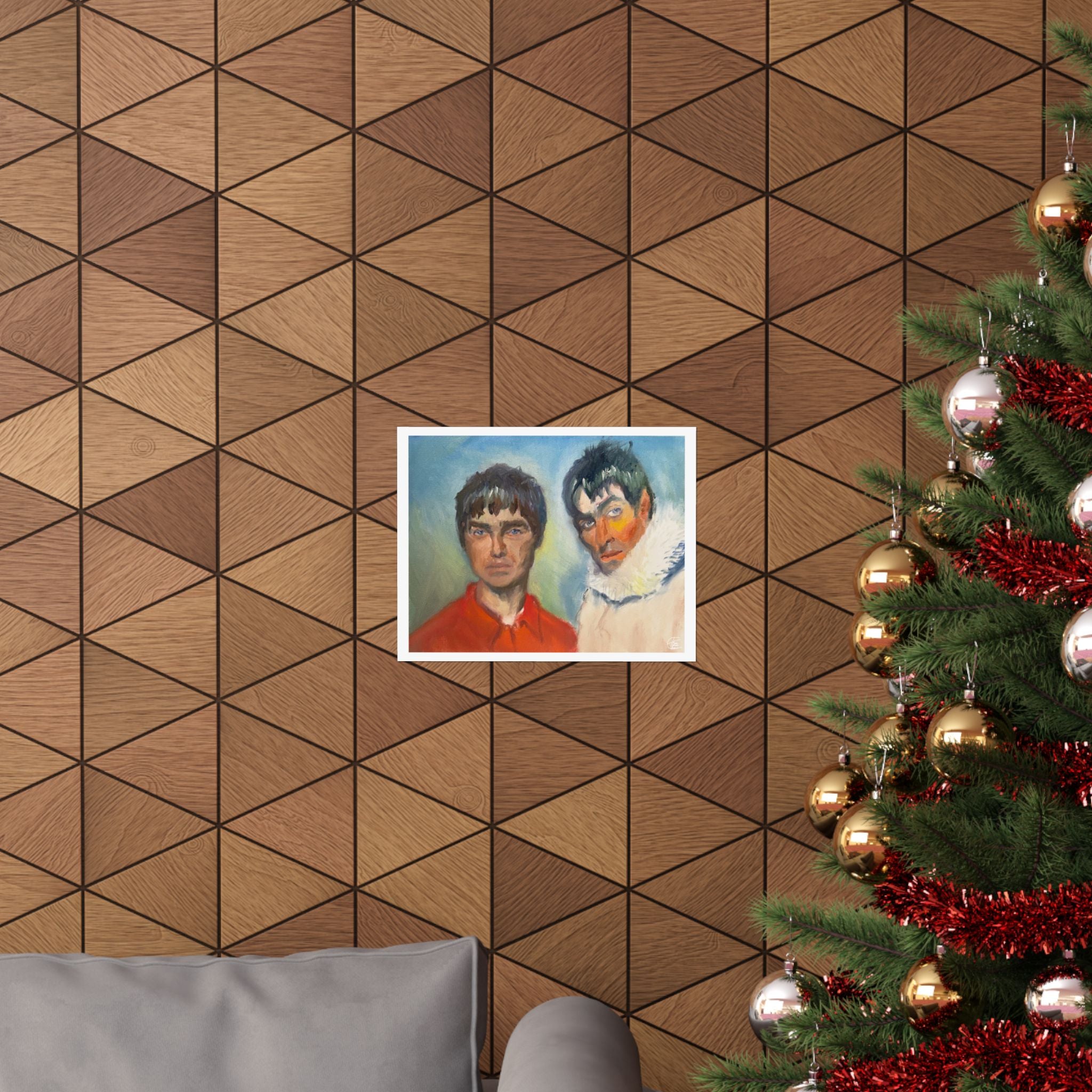 "The Gallaghers" – Oil Painting Fine Art Print