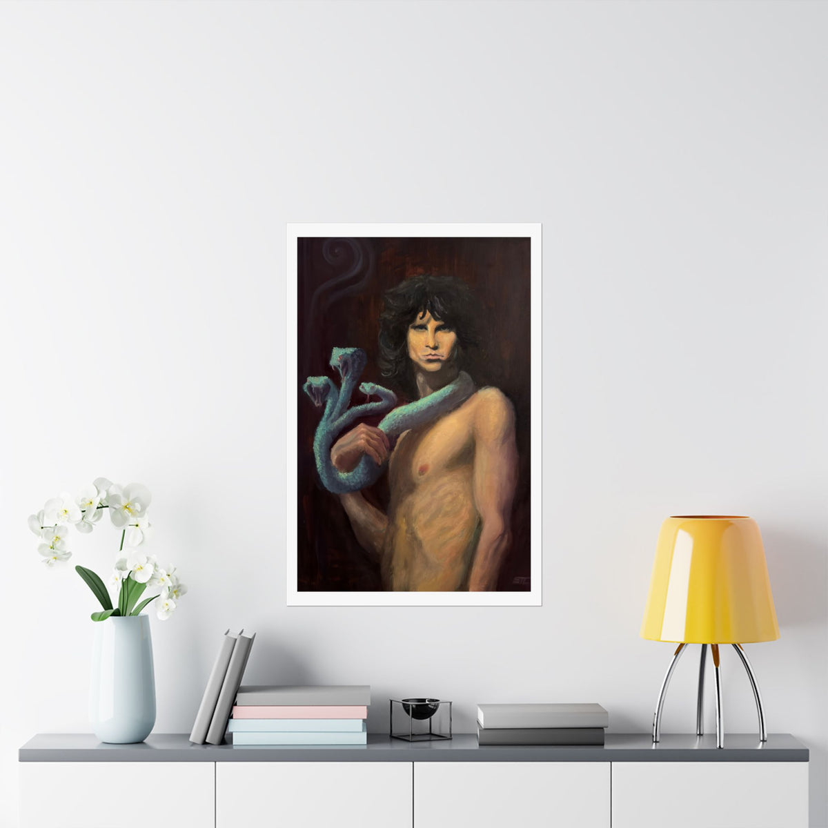“Jim Morrison Lizard King" Fine Art Print