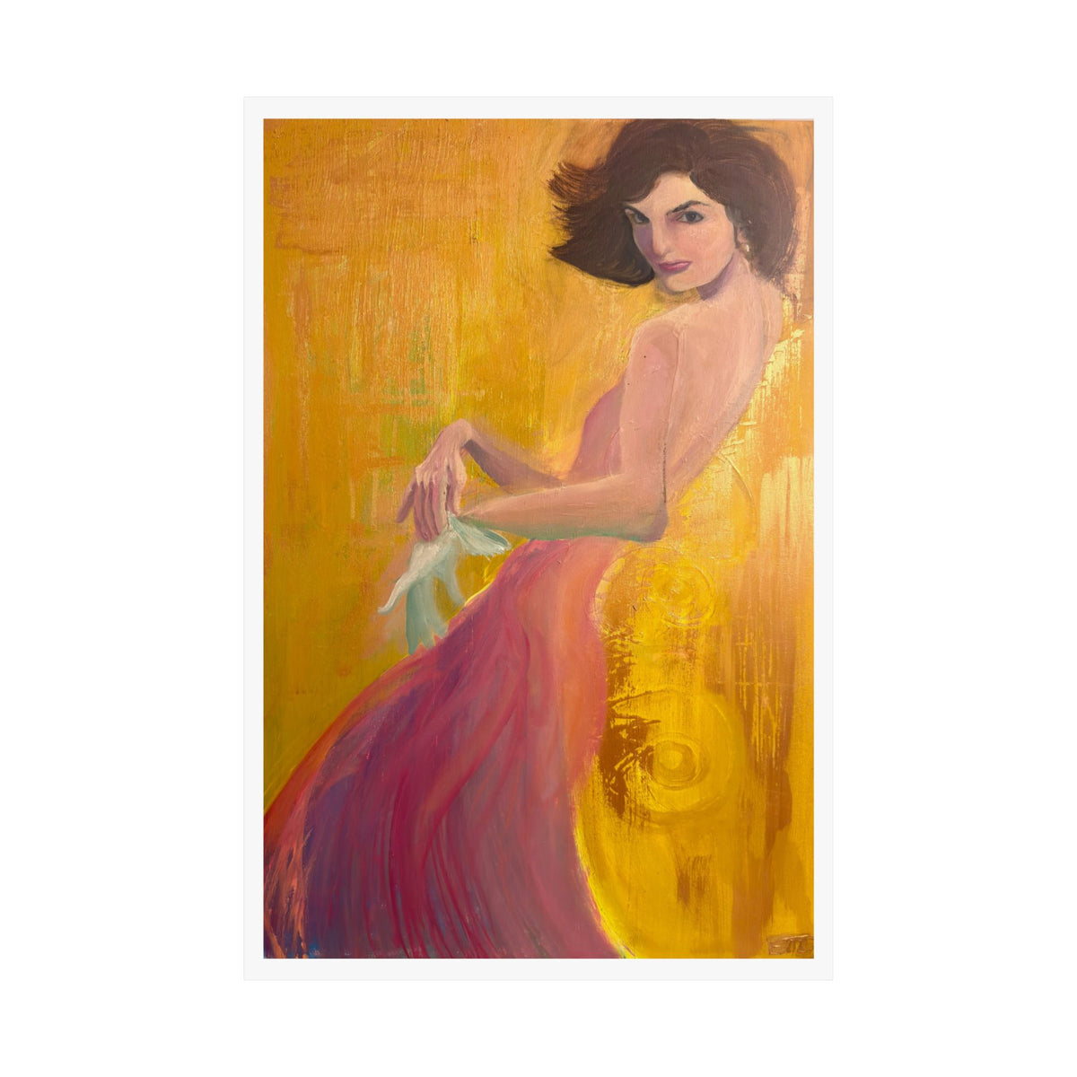 "Jackie Kennedy" Fine Art Print
