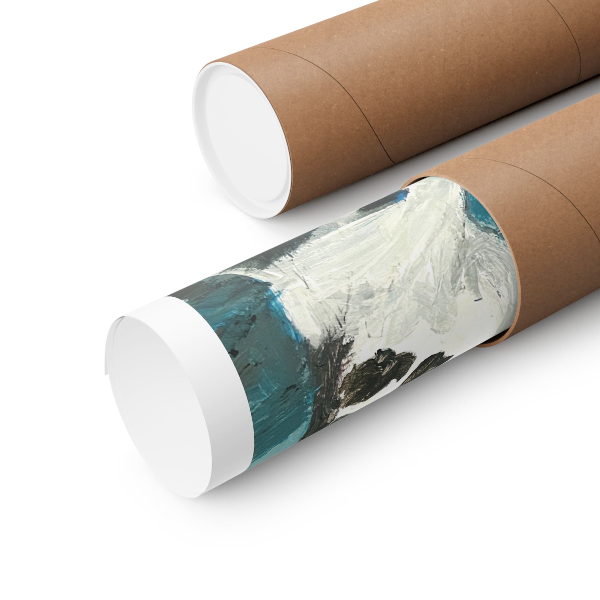 "Cow Picking Up Prescription From Pharmacy" Fine Art Print