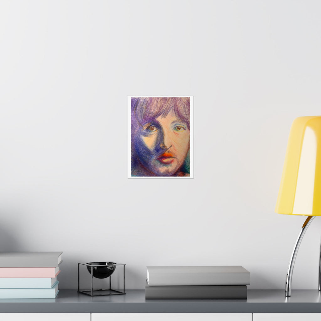 "Paul" Colored Pencil Poster — Fine Art Print