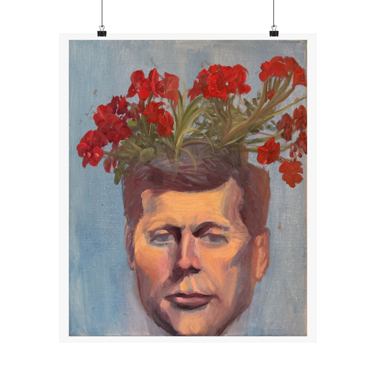 "Geranium JFK" Fine Art Print