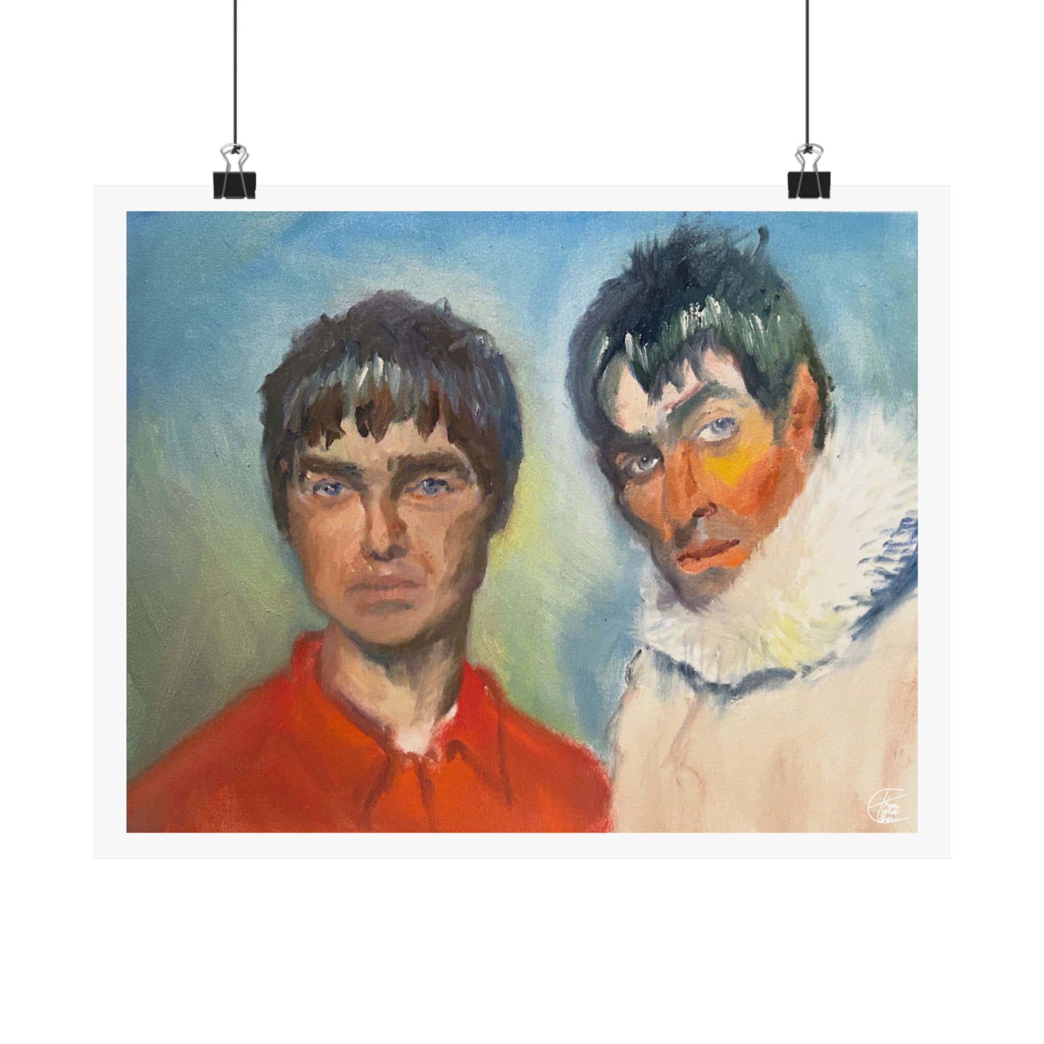 "The Gallaghers" – Oil Painting Fine Art Print