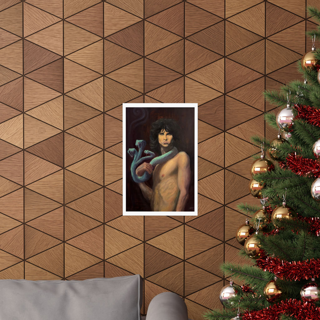“Jim Morrison Lizard King" Fine Art Print
