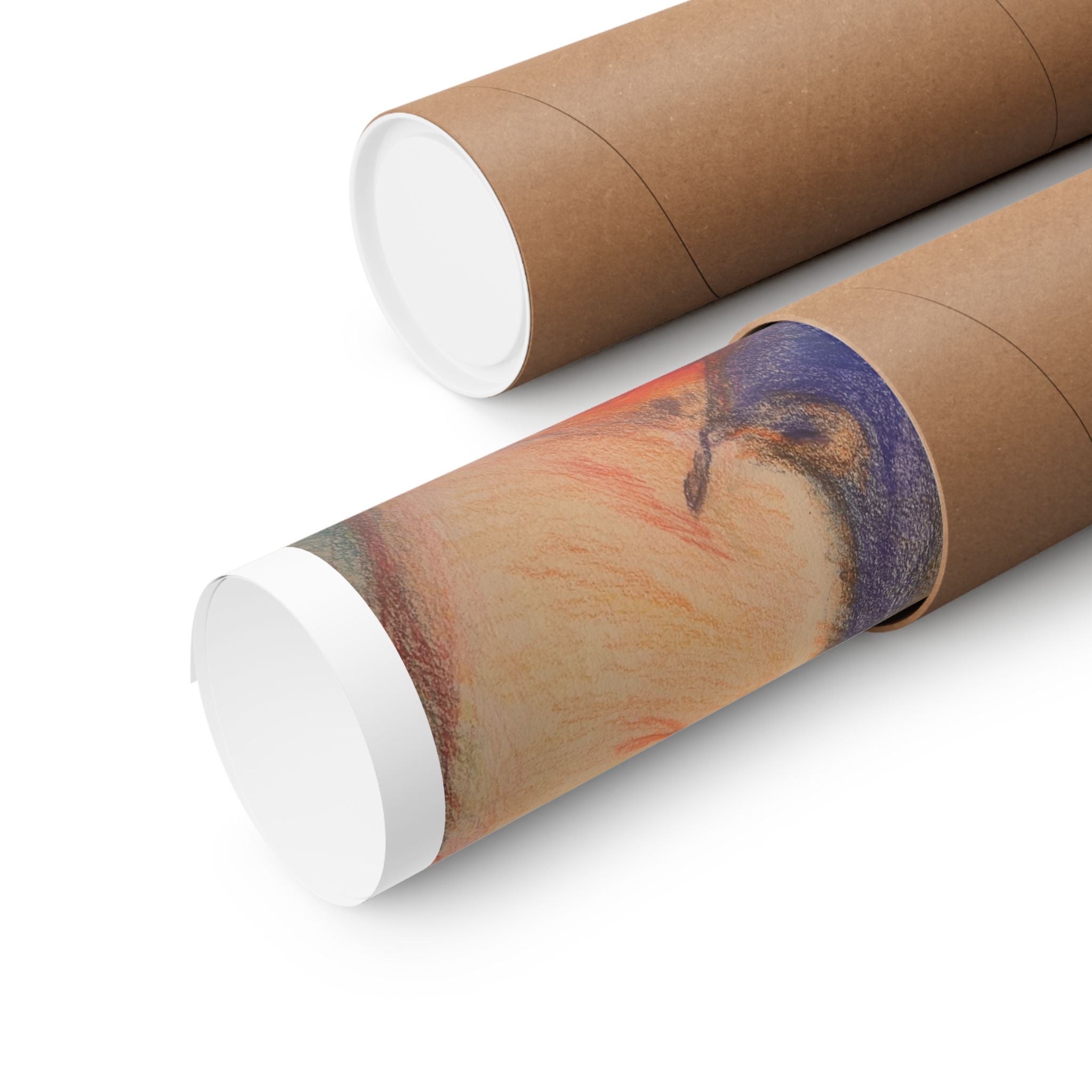 "Paul" Colored Pencil Poster — Fine Art Print