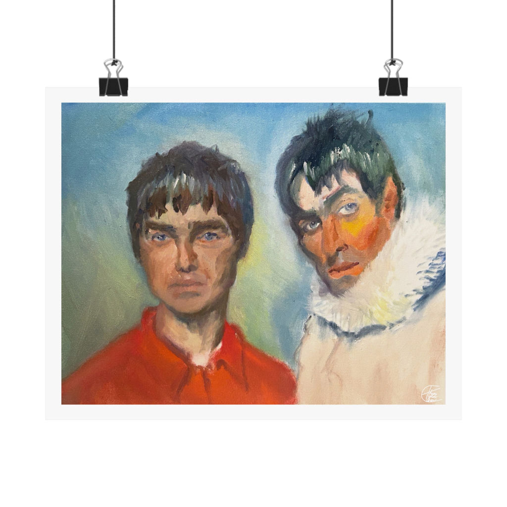 "The Gallaghers" – Oil Painting Fine Art Print