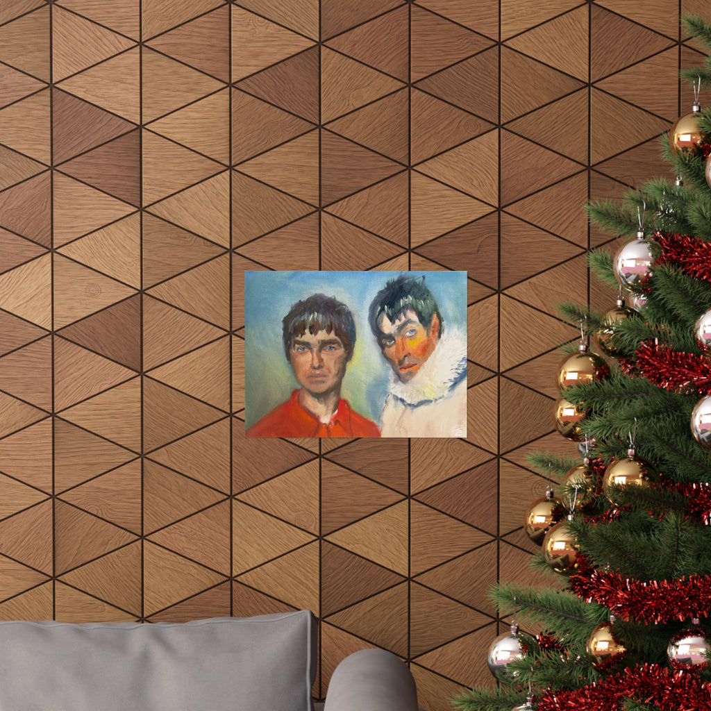 "The Gallaghers" – Oil Painting Fine Art Print