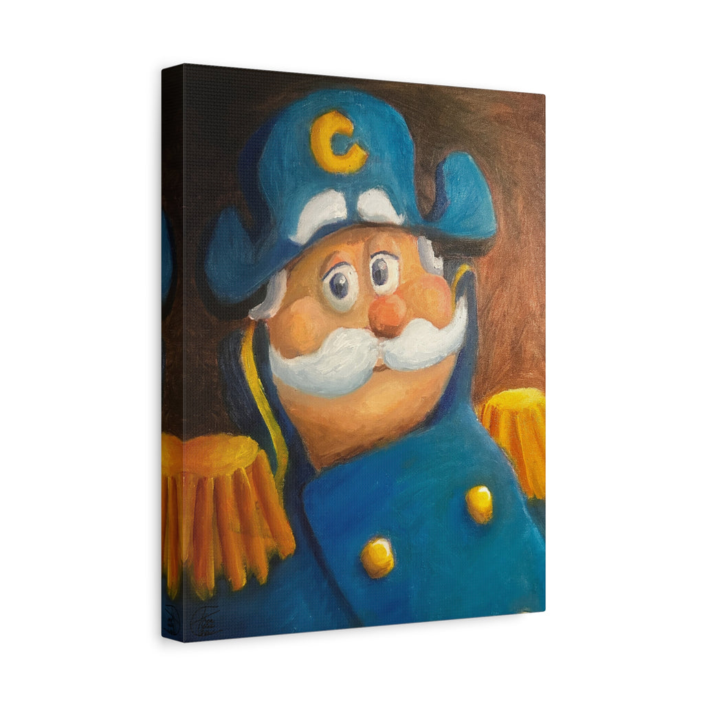 "Cap'n" Canvas Art – Matte Stretched Print