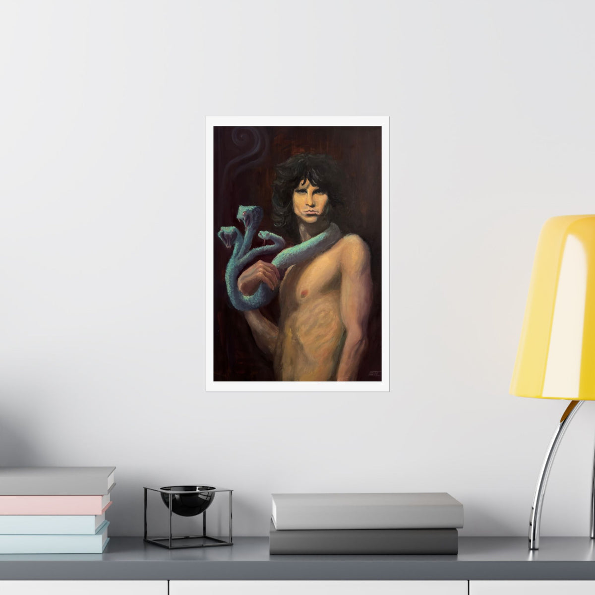 “Jim Morrison Lizard King" Fine Art Print