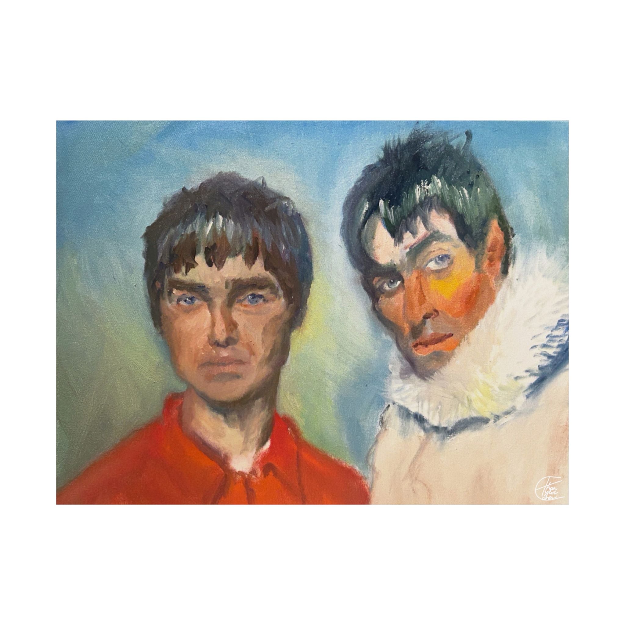 "The Gallaghers" – Oil Painting Fine Art Print