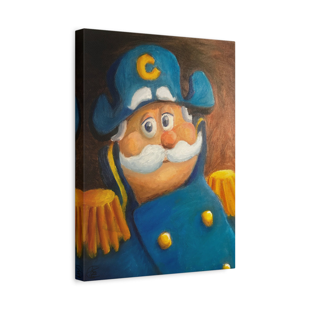 "Cap'n" Canvas Art – Matte Stretched Print