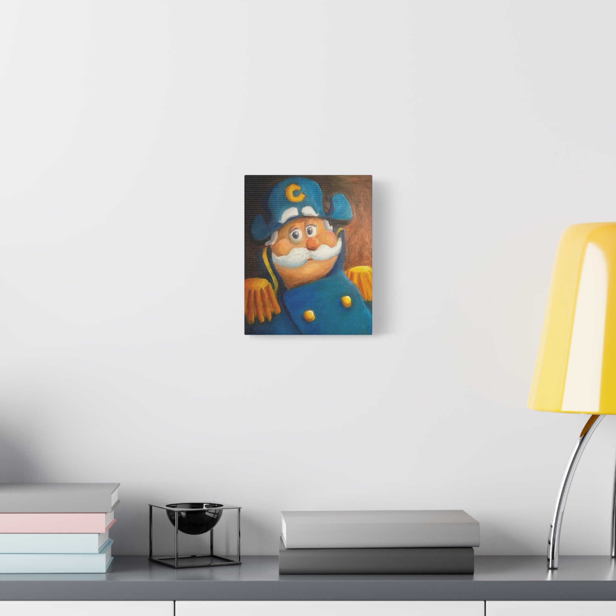 "Cap'n" Canvas Art – Matte Stretched Print
