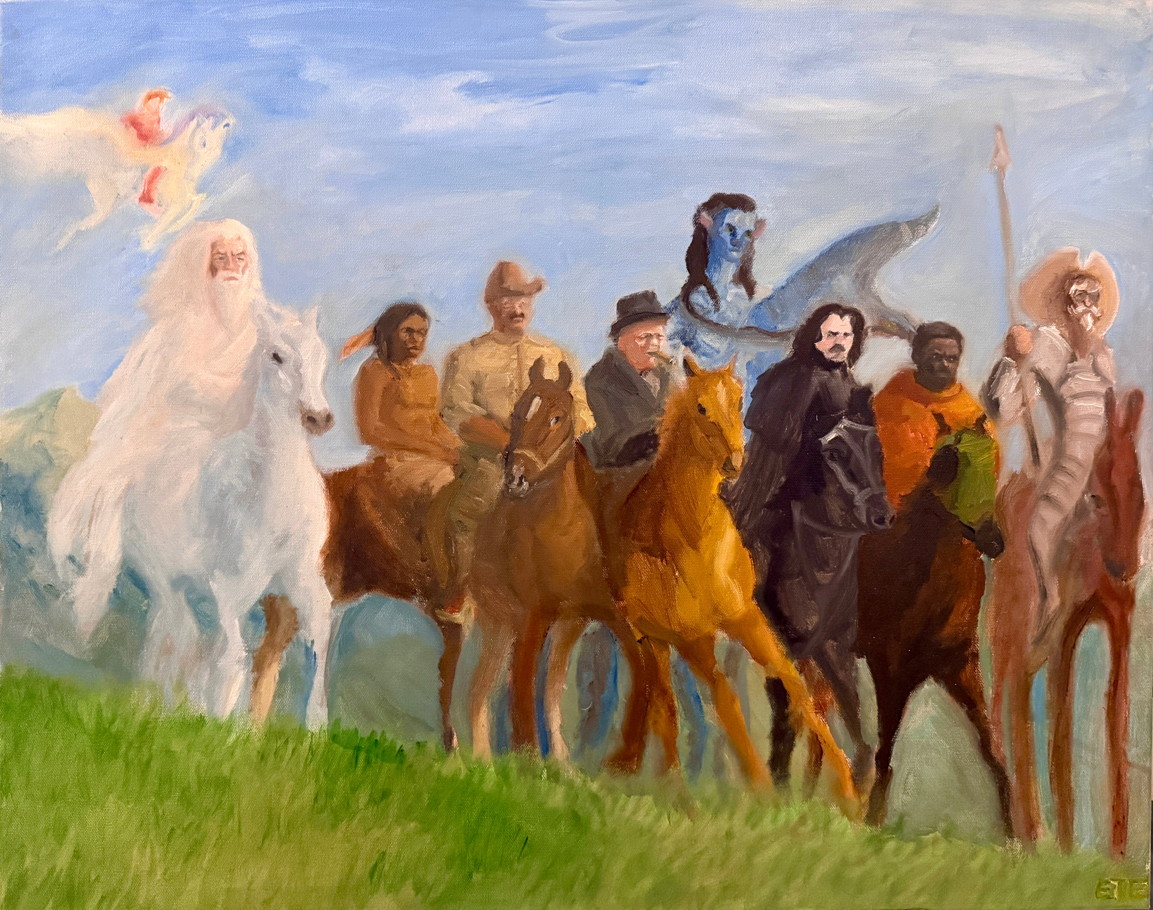 "Rough Riders" — Fine Art Print