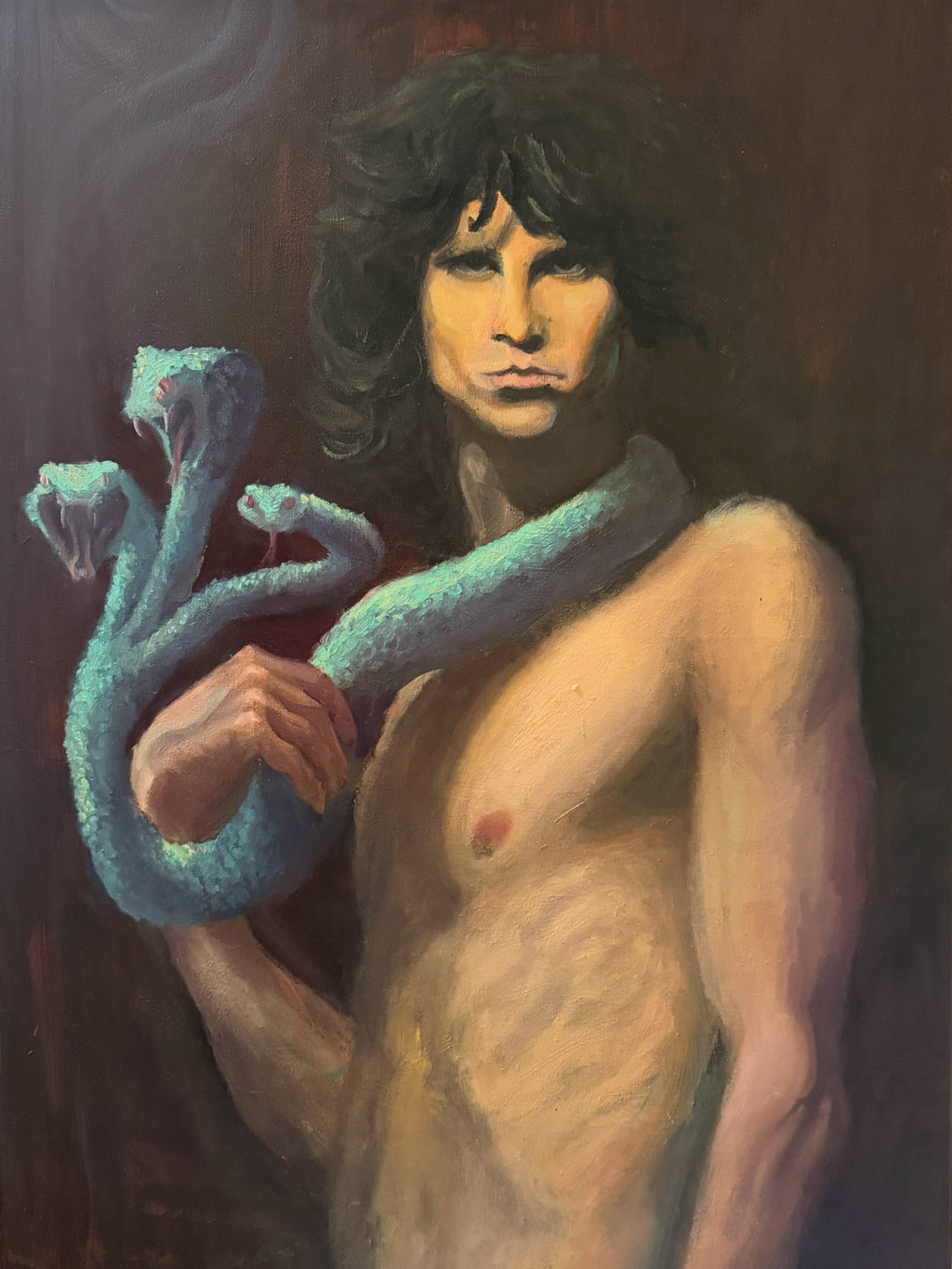 “Jim Morrison Lizard King" Fine Art Print