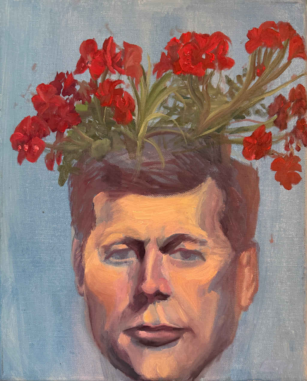 "Geranium JFK" Fine Art Print