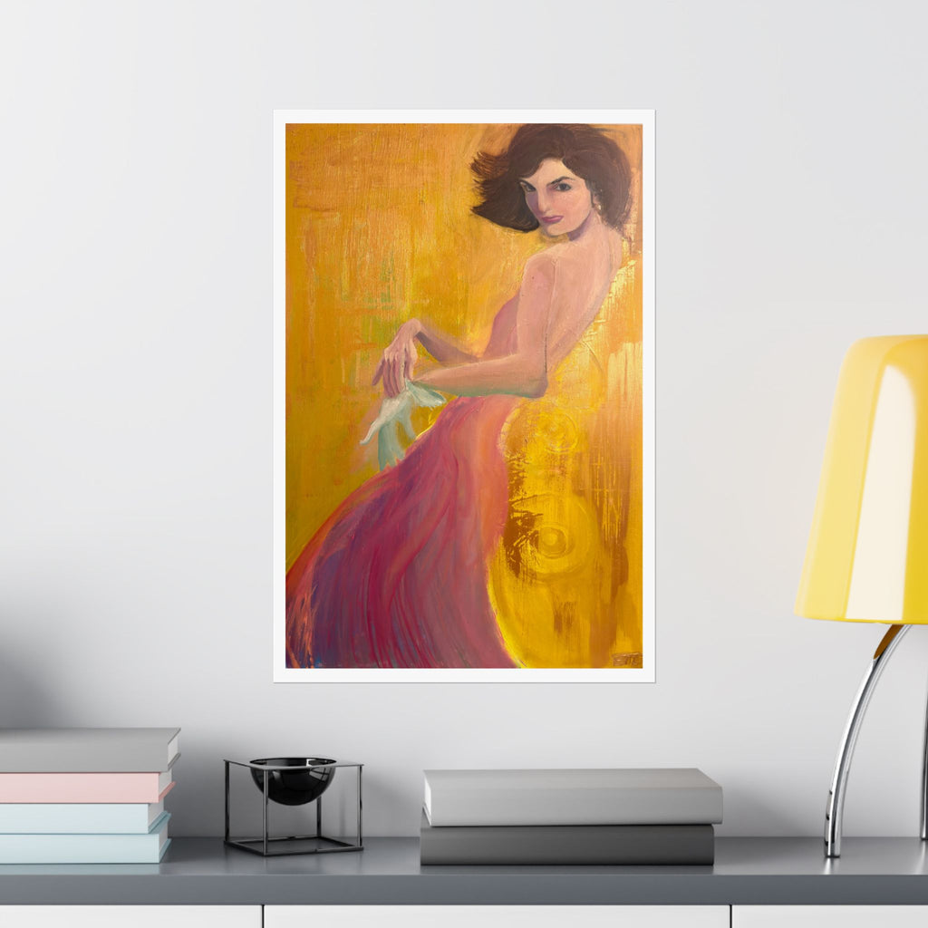 "Jackie Kennedy" Fine Art Print