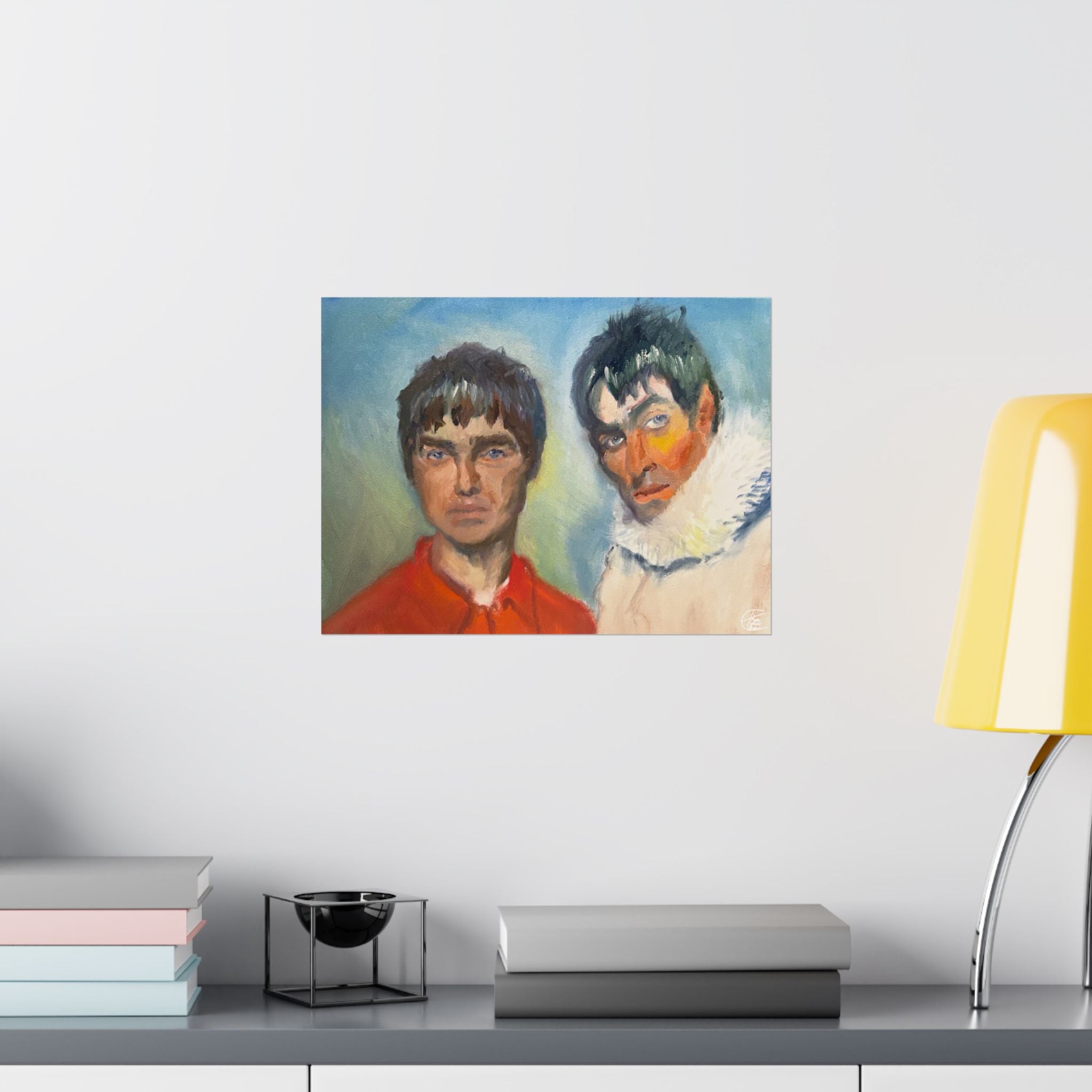 "The Gallaghers" – Oil Painting Fine Art Print