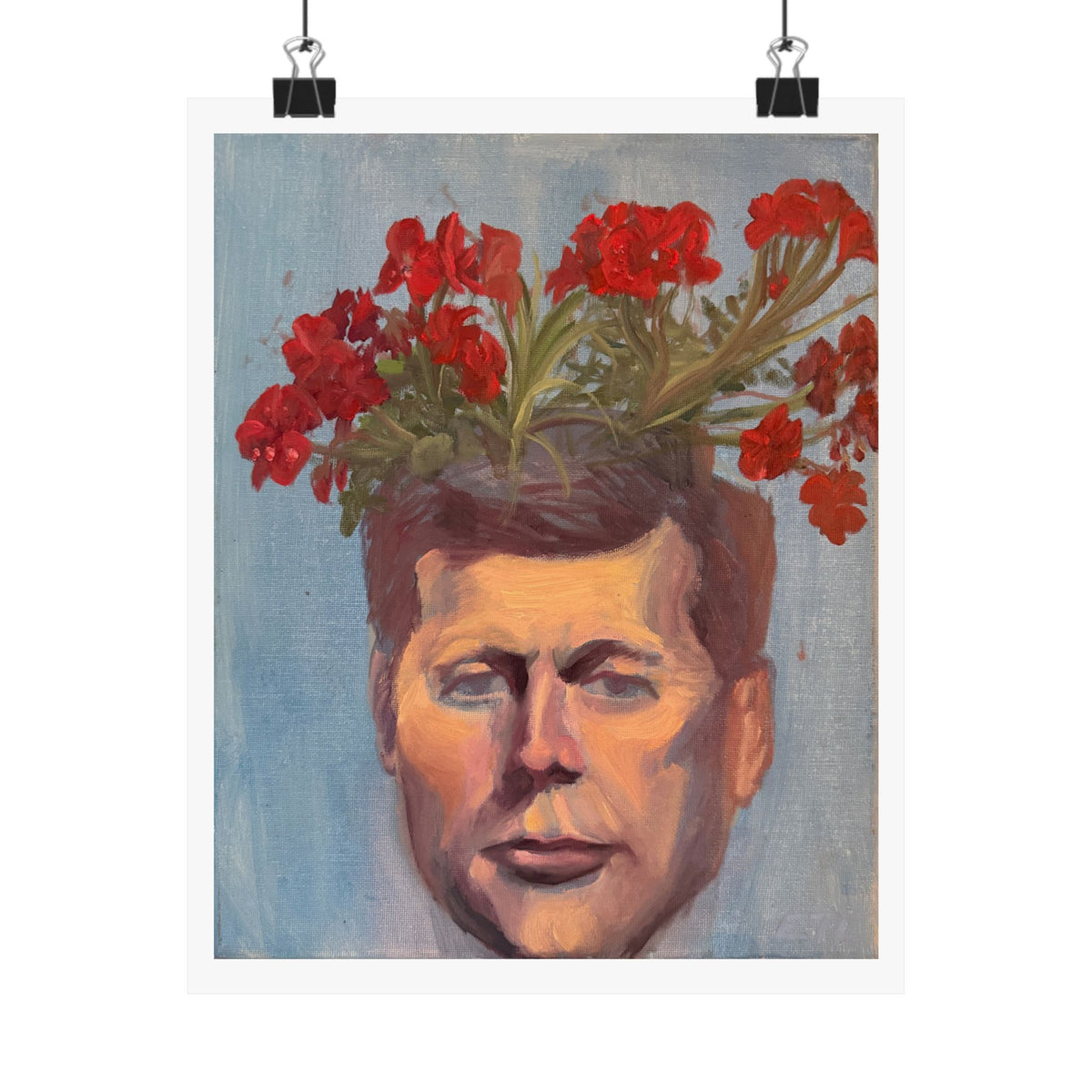"Geranium JFK" Fine Art Print