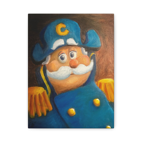 "Cap'n" Canvas Art – Matte Stretched Print