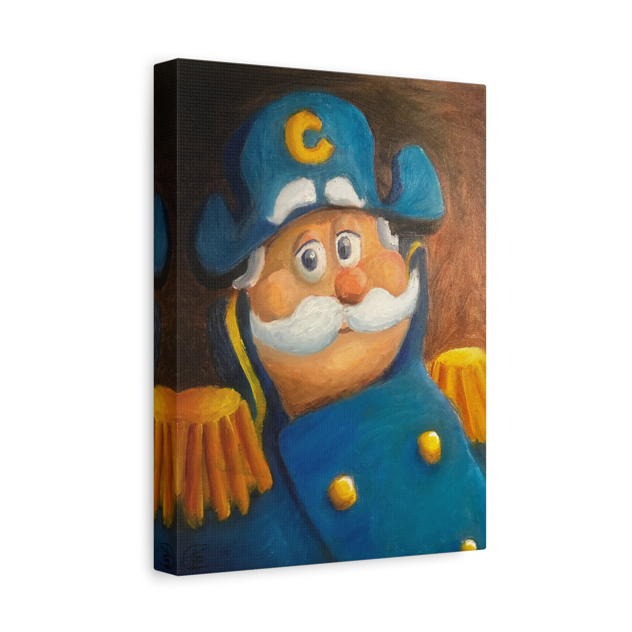 "Cap'n" Canvas Art – Matte Stretched Print