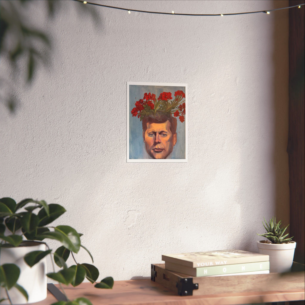 "Geranium JFK" Fine Art Print