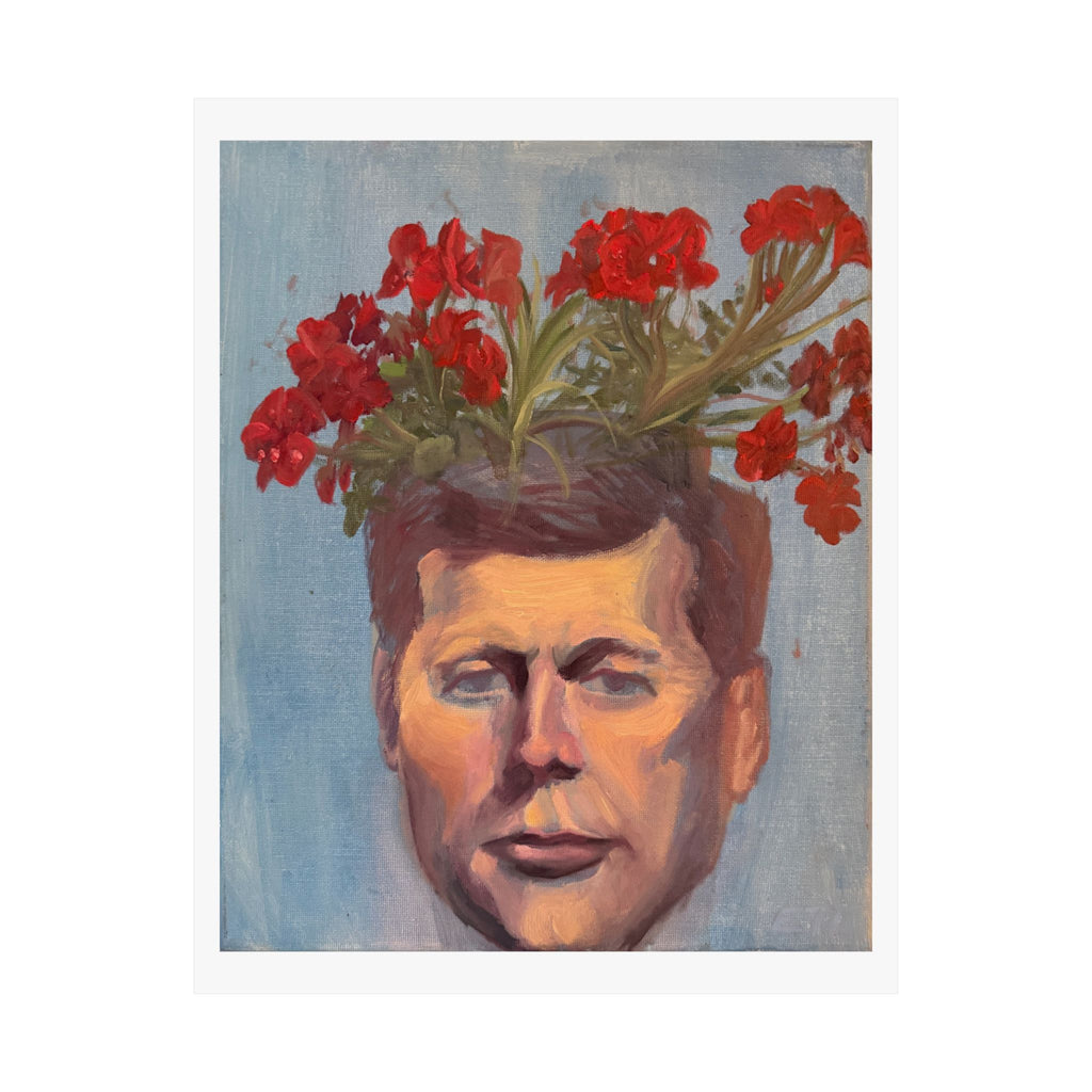 "Geranium JFK" Fine Art Print