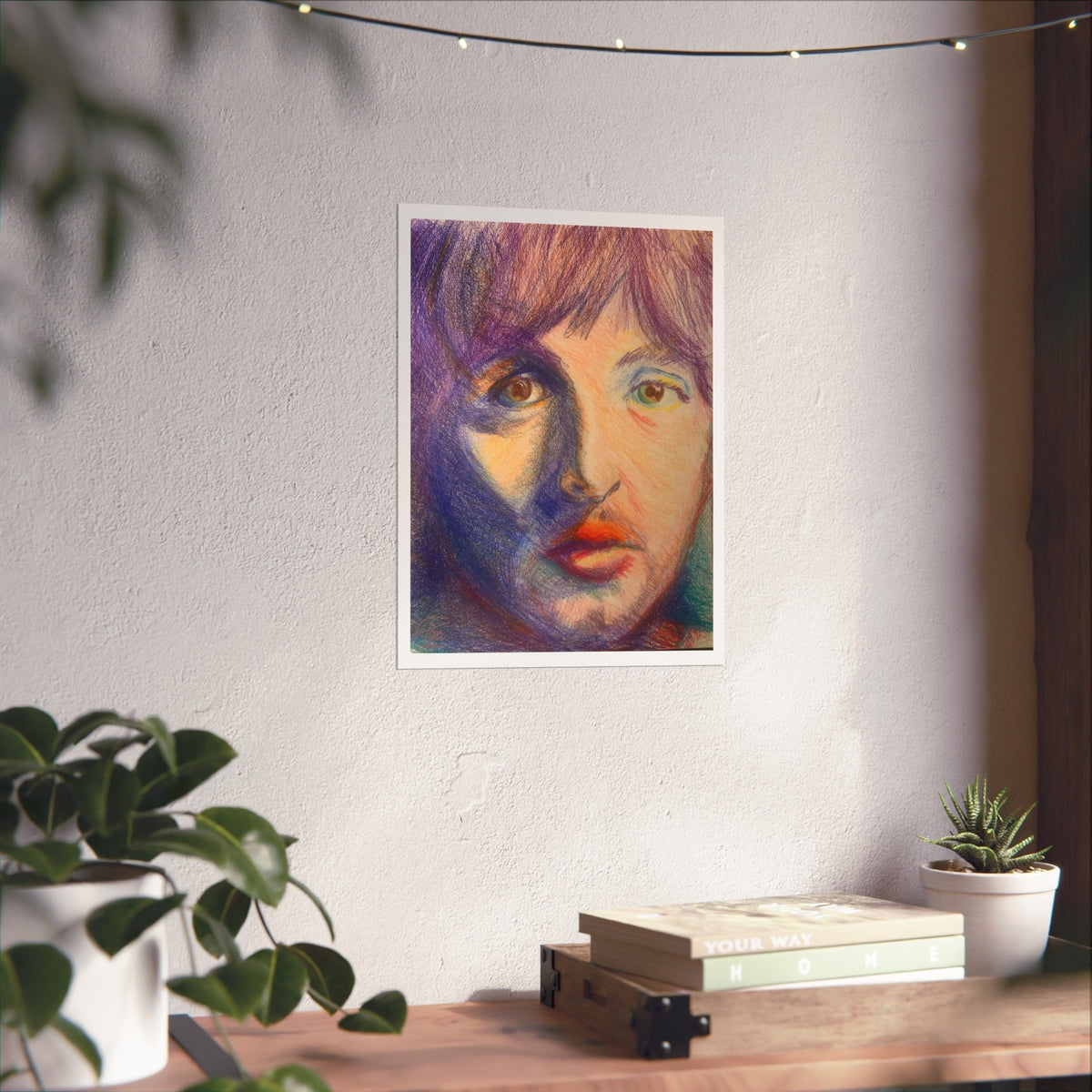 "Paul" Colored Pencil Poster — Fine Art Print
