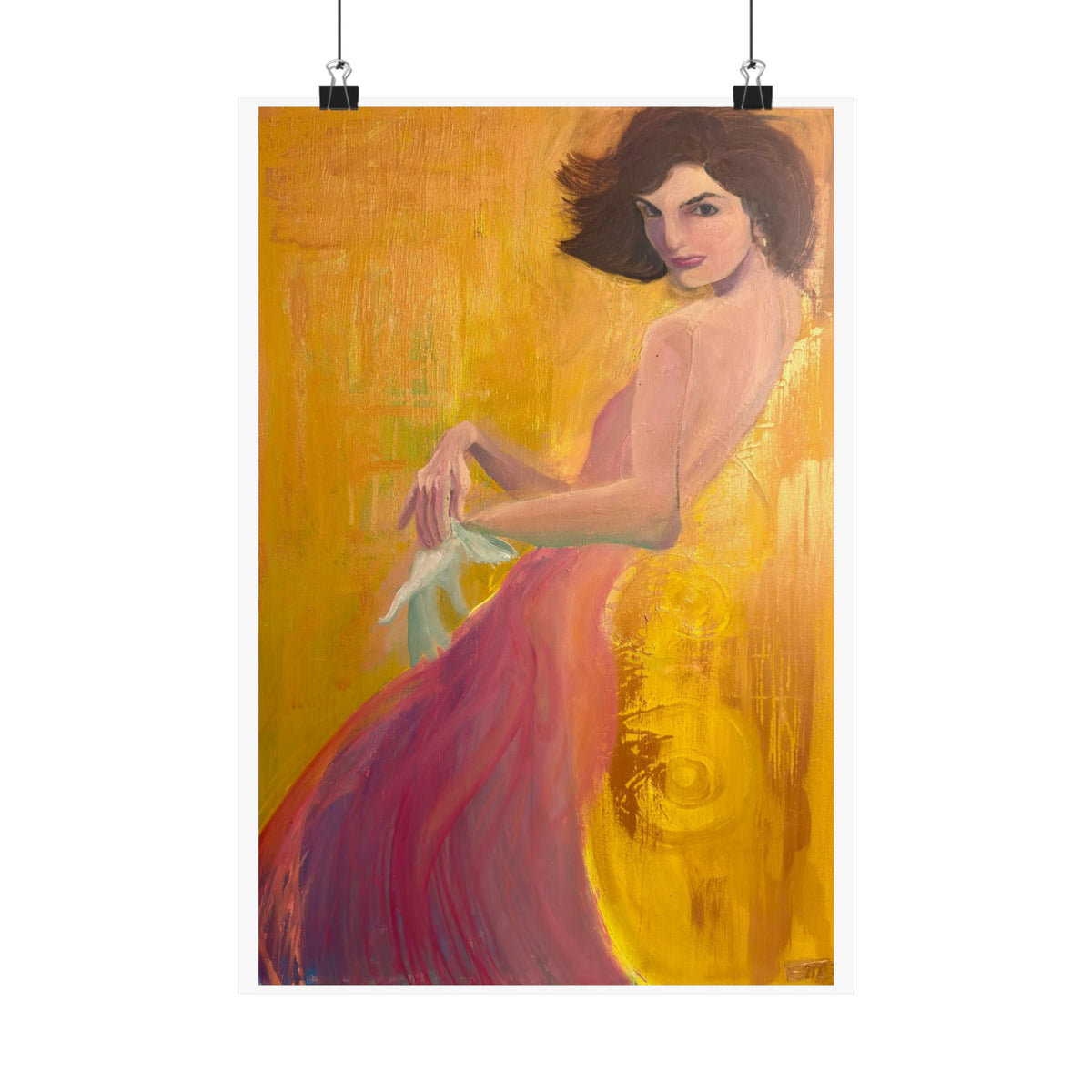 "Jackie Kennedy" Fine Art Print