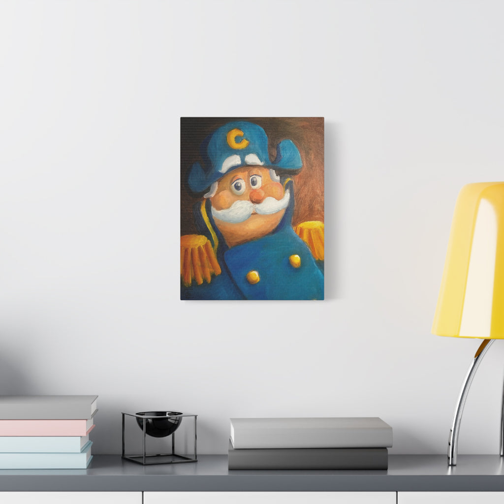 "Cap'n" Canvas Art – Matte Stretched Print