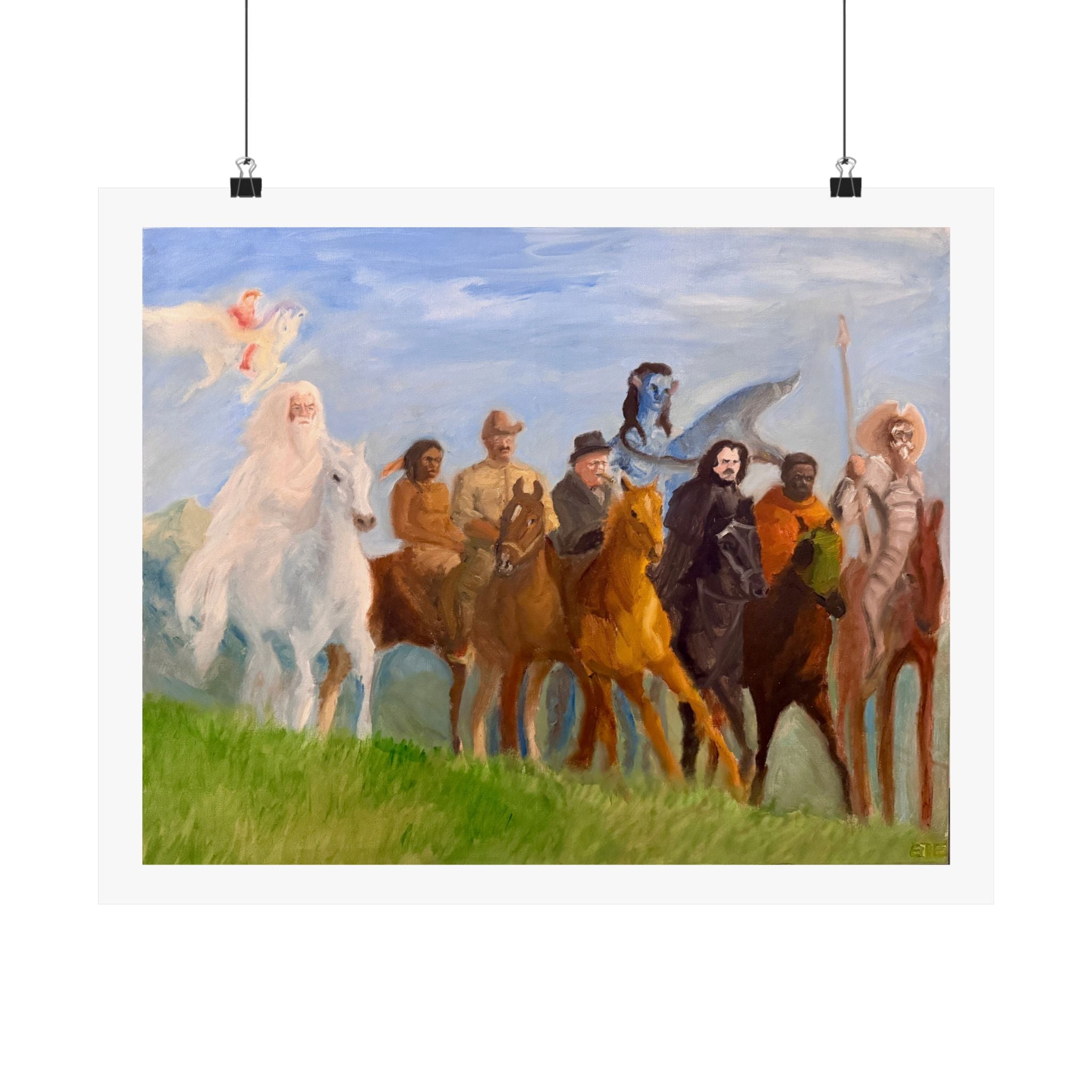 "Rough Riders" — Fine Art Print