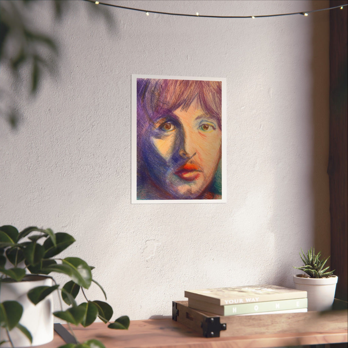 "Paul" Colored Pencil Poster — Fine Art Print