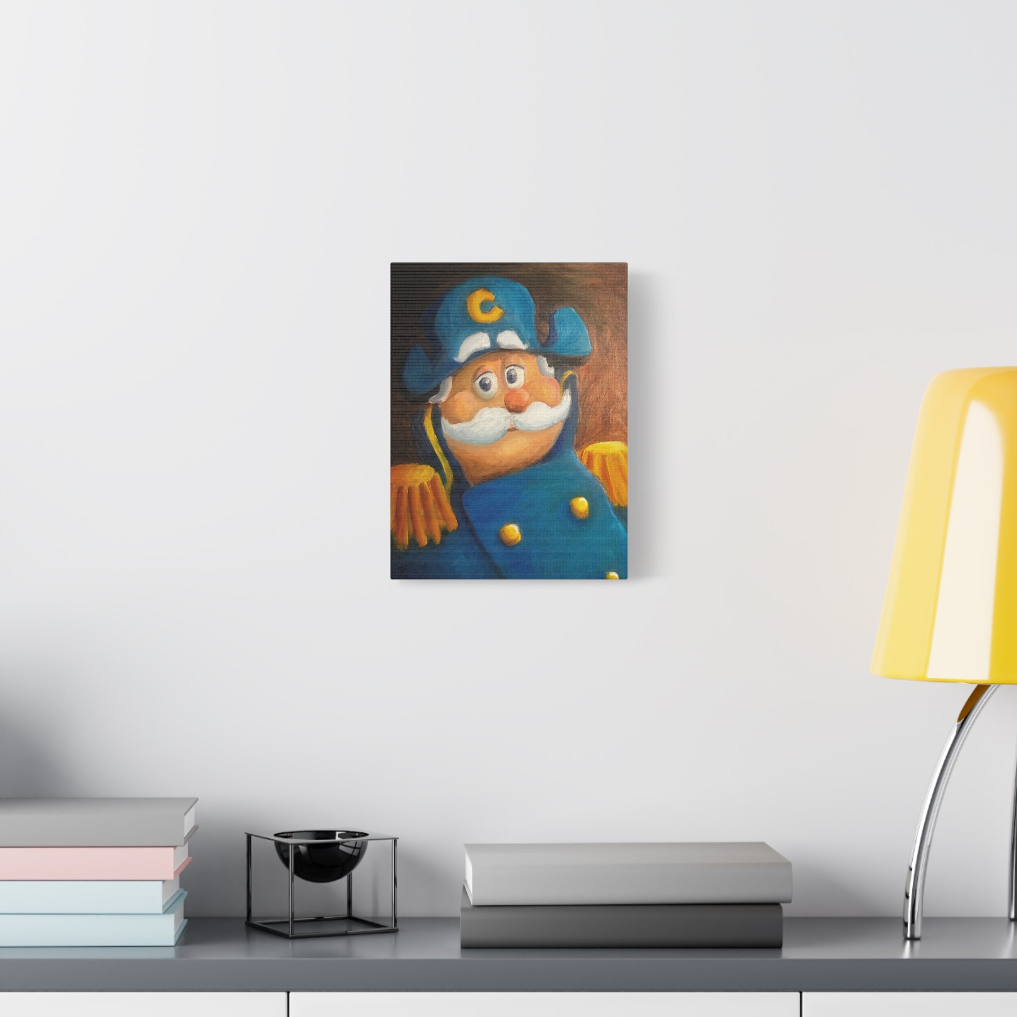 "Cap'n" Canvas Art – Matte Stretched Print