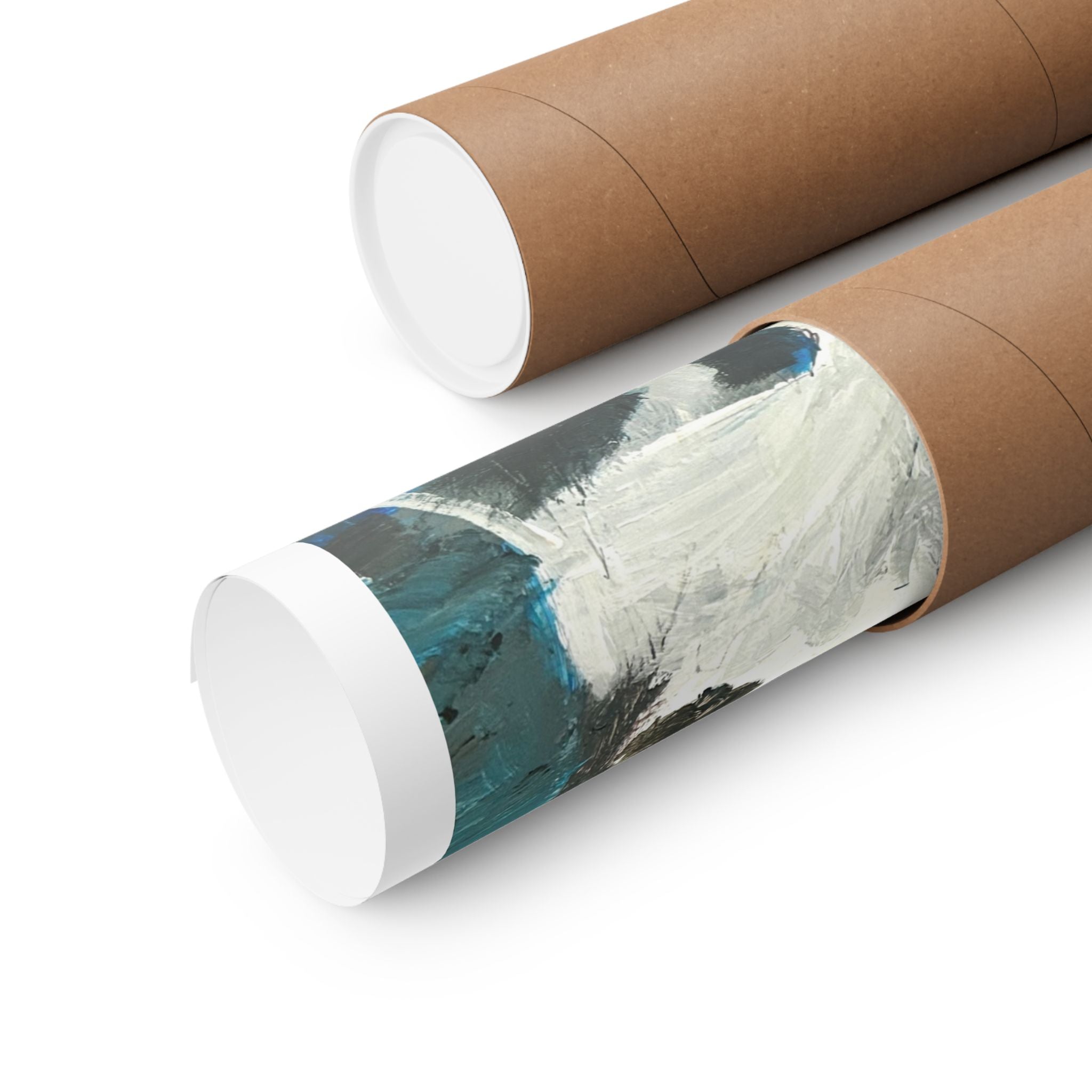 "Cow Picking Up Prescription From Pharmacy" Fine Art Print