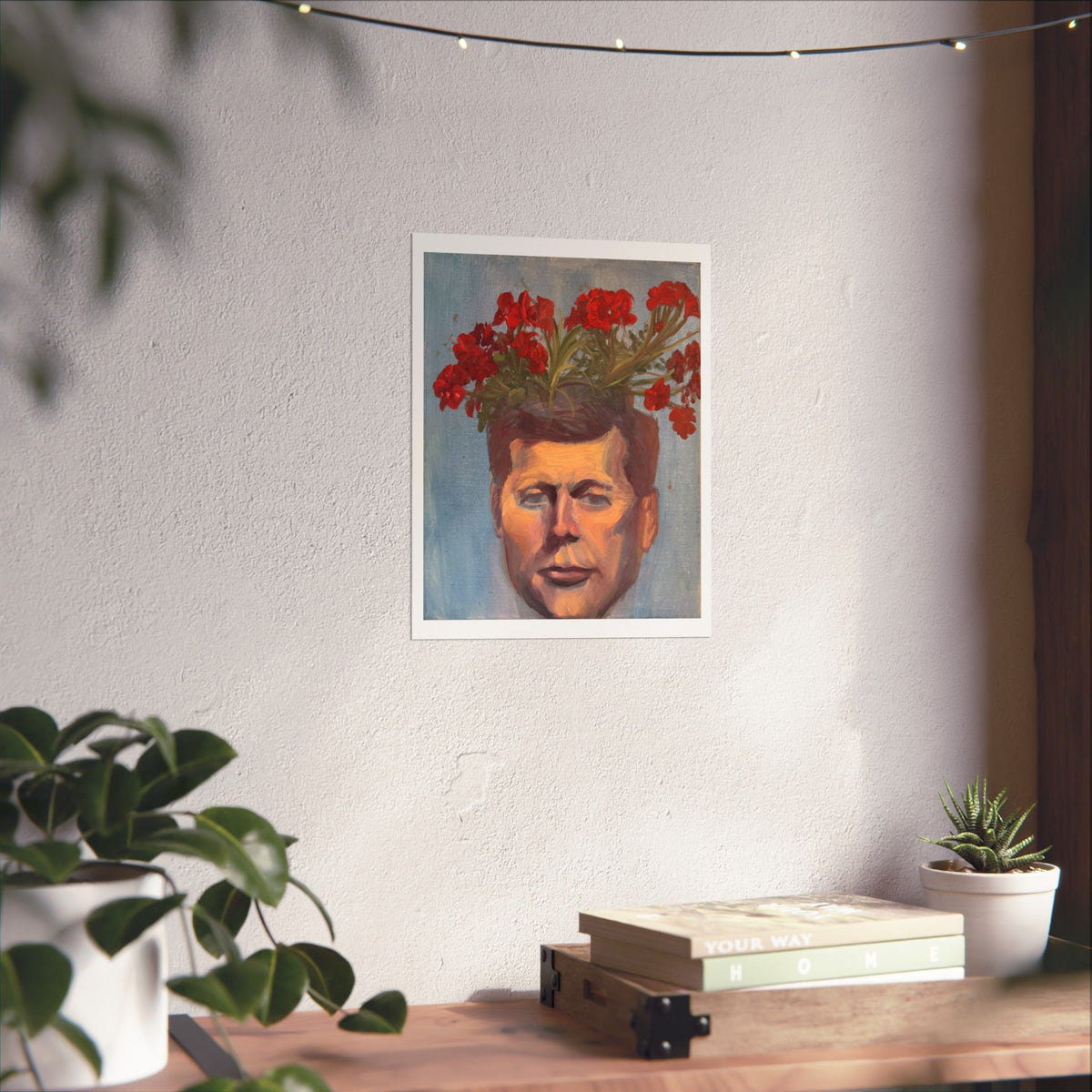 "Geranium JFK" Fine Art Print