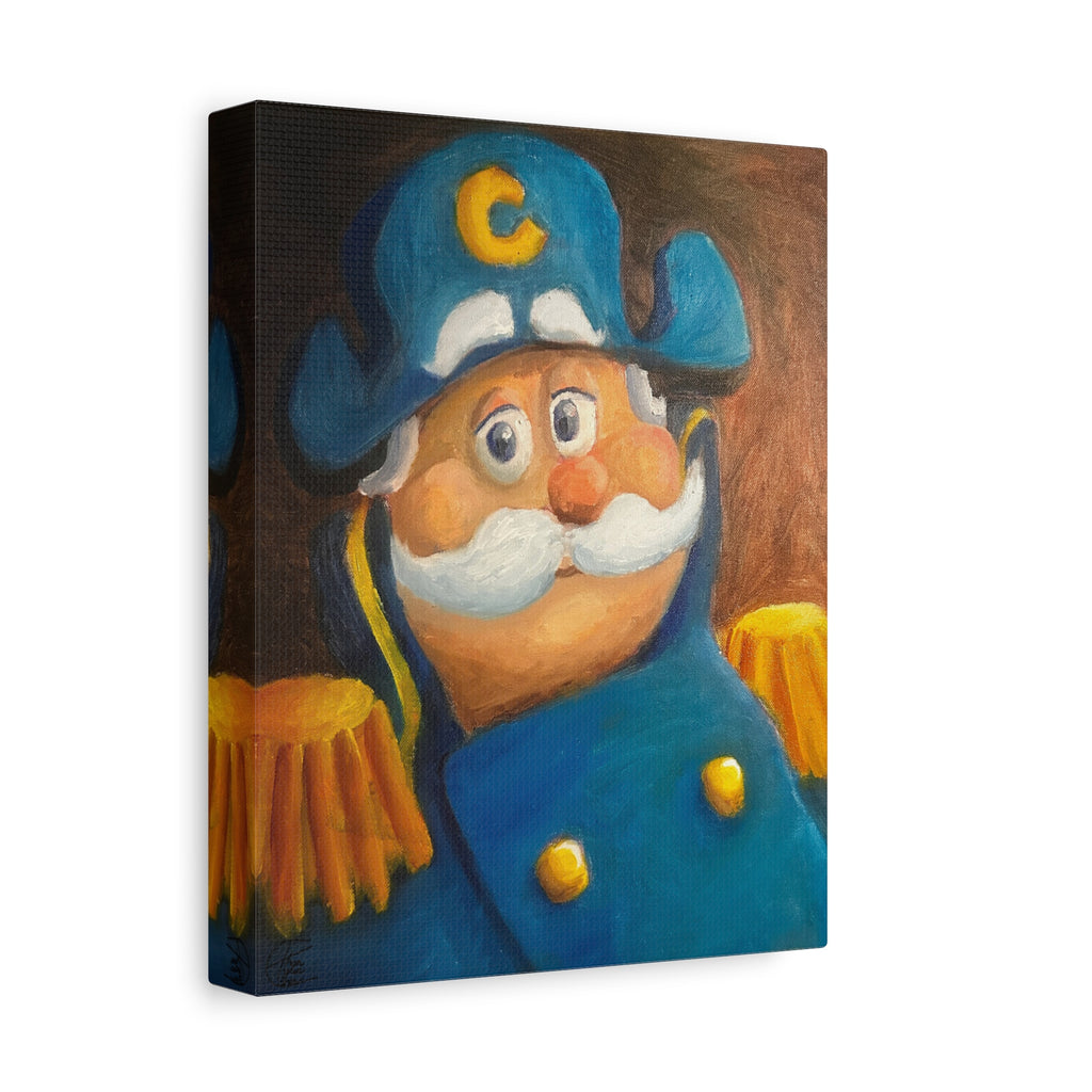 "Cap'n" Canvas Art – Matte Stretched Print