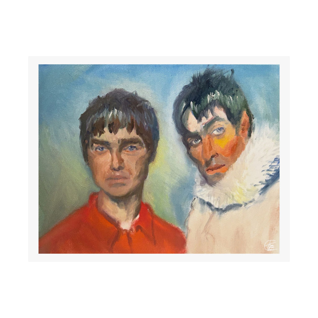 "The Gallaghers" – Oil Painting Fine Art Print