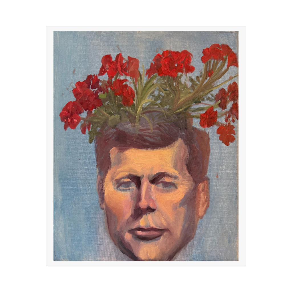 "Geranium JFK" Fine Art Print