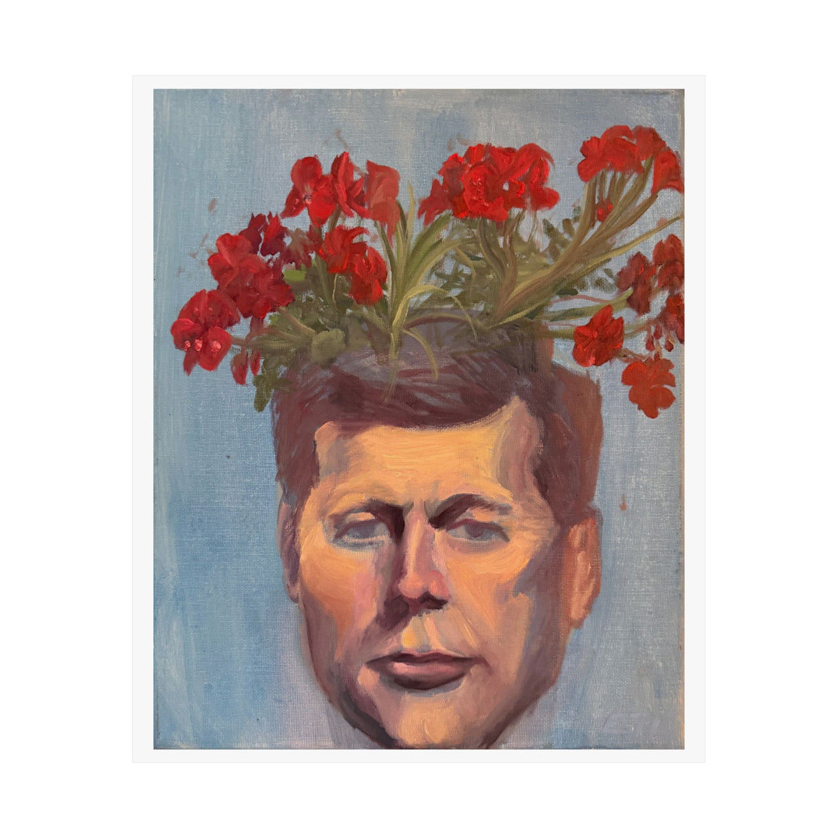 "Geranium JFK" Fine Art Print