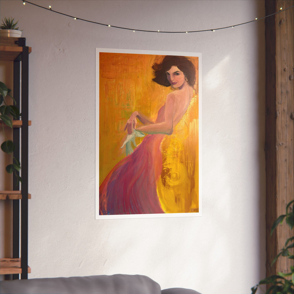 "Jackie Kennedy" Fine Art Print